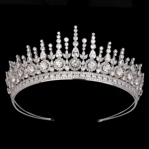Luxury Wedding Tiara Exquisit New Fashion Design Bridal Hair Accessories Anniversary Wedding Women Crowns BC6489 Corona Princesa