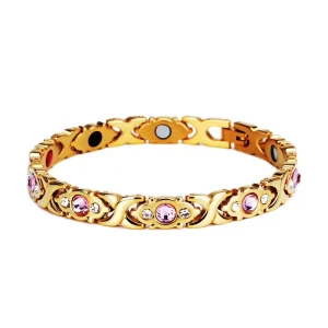 Lymph Drainage Magnetic Bracelet Fashionable Magnetic Therapy Bracelet Promoting Blood Circulation and Lymph Detox