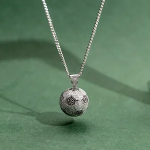 MSN 965 Messi Gems Custom Fashion Jewelry Pendant Necklaces for Men