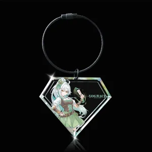 Make Your Own Design Printed Custom Acrylic Keychain Holographic Anime Transparent Key Chain Custom Acrylic Charm