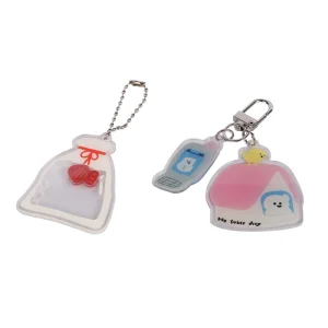 Make Your Own Design UV Printed Acrylic Keychain & Charms Customizable Shape & Pattern Waterproof