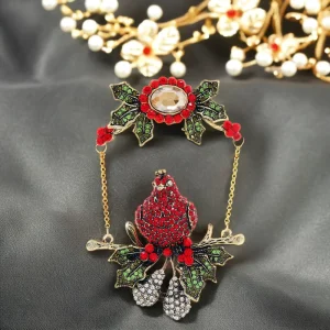 Manufacturer Custom Metal Gold Fashion Designer Bird Basket Enamel Anime Brooch Pins Lapel Brooches for Women Children