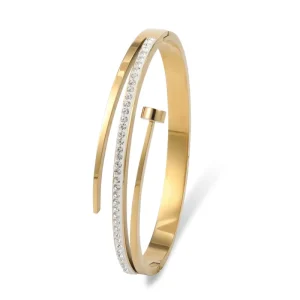Manufacturer Customizes Waterproof Jewelry Stainless Steel Women’s Bracelet
