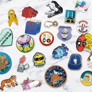 Manufacturer Cute Design Custom Logo Fashion Metal Badge Lapel Hard Enamel Pins Custom