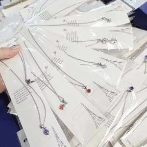 Manufacturer Direct Sales Fashion Anti Allergy Fading Personalized Stainless Steel Versatile Hybrid Necklace Random Chains
