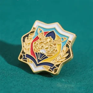 Manufacturer Logo Design Metal Enamel Badge Custom Lapel Pin