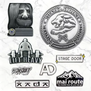 Manufacturer No Minimum Metal Iron Zinc Alloy Cast Die Cut Logo Soft Hard Enamel Brooch Badge Custom Enamel Lapel Pins