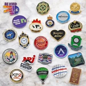 Manufacturer Personalized Custom Design Your Own Pins Metal Logo Badges Brooch Hard Soft Enamel Pins Lapel Pins For Clothes