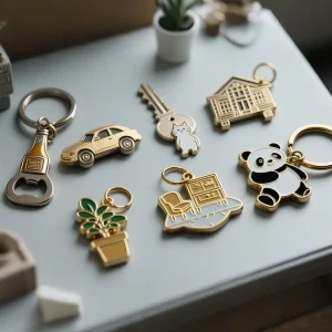 Manufacturers Zinc Alloy Keyrings Charms Iron Metal Crafts Custom Keychain Personalized Logo Soft Hard Enamel Keychains