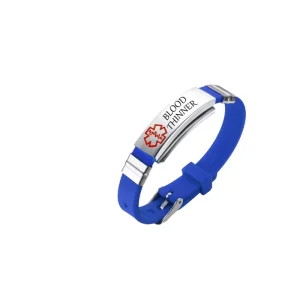 Medical Mark Bracelet Waterproof Medical Bangles Emergency Blank Medical Bangle