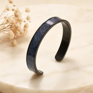 Men Fashion Bracelets & Bangles Stainless Steel Open Cuff Bangle Business Casual Jewelry