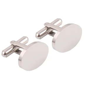 Men Shirt Cufflinks Steel Laser Engraving Luxury Cuff Links for Wedding Party Men Cufflinks