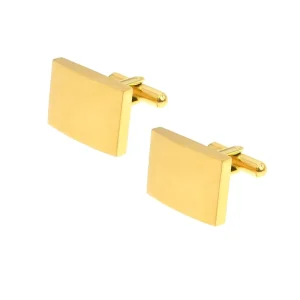 Men s Formal Attire Stainless Steel Cufflinks Classic Polished Cufflinks for Men Business Office Daily Wear Wedding Anniversary