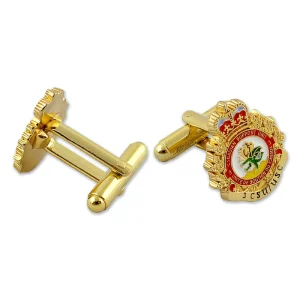 Mens Brass Cufflinks Manufacturer Personal Design Customization Mens Luxury 3D Cufflinks With Hard Enamel Craft