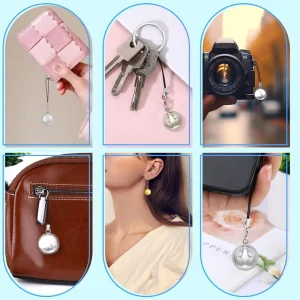 Merryshine Handbag Decoration Bag Charms for Handbags Bola Ball Charm Key Chain Purse Pendant