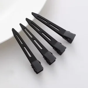 Metal Duck Billed Hair Clips for Women Styling Sectioning Silver Hair Pins Long Hair Alligator Curl Loc Clips Thick