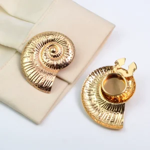 Metal Gold Button Covers Zinc Alloy Cufflinks Gold Plating Clips Shirt Buttons Fashion Button Decorative