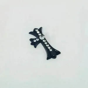 Metal Hairpin Electroplating Diamond Multi Color Cross Accessories Clothing Hair Featuring Diamond Hair Accessories Women