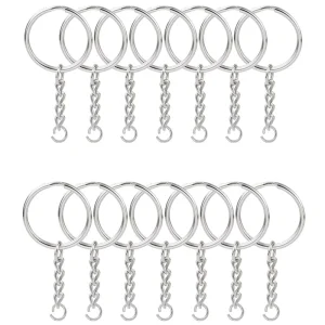 Metal Iron Key Chain Custom Key Chain Accessories Key Chain Parts Hardware Accessories