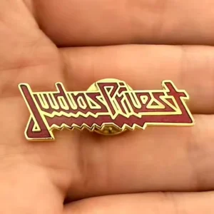 Metal Music Pins Souvenir Judas British Heavy Metal Band Enamel Lapel Pins Collection Priest Metal Badge Brooch