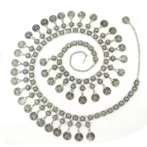 Metal Western Country Chain Belts for Women