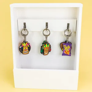 Mexican Food PVC Keychain Cute Cartoon Keycap Keychain for Fashion Accessories
