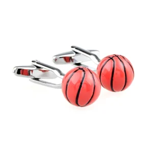 Mini Basketball Novelty Cufflinks Custom Business Suit Shirt Tuxedo Accessory Men Fashionable Party Club Trendy