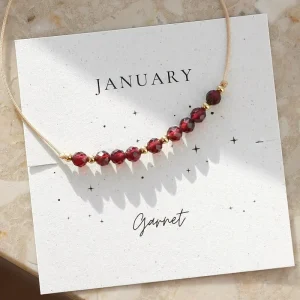Minimalist Boho Birthstone Bracelet Handmade Opal Gemstone String Adjustable Jewelry Fashion Bracelets for Mother’s Day Gift