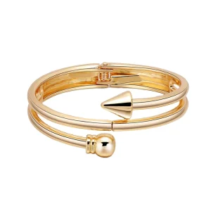 Minimalist Multi-layer Bracelet Arrow Smooth Gold Women Bracelet Personalized Jewelry