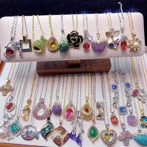 Mixed Style Colorful Trendy Daily Life Luxury Pendant Necklaces Women’s Fashion Jewelry