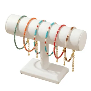 Miyuki Beaded Bracelet Colorful Glass Beads Handmade Rope Bracelet Adjustable Hand Jewelry