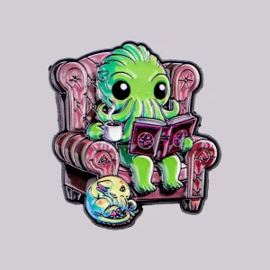 Monster Enamel Pin Metal Cute Octopus Brooch Pines Lapel Badge Backpack Clothing Accessories Retro Jewelry Friends Gifts