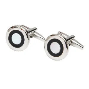 Mother Pearl MOP Shell Elegant Cufflinks Custom Men’s Suit Shirt Fashion Accessory Wedding Tuxedo Trendy Jewelry Gift