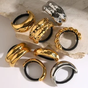 Multiple Styles Cute Curly Clips Care Stainless Steel Girl Fashion Hairclips Hair Bun Accessories for Girl Women