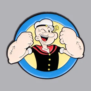 Muscle Man Enamel Pins Cartoon Women’s Brooches Men Lapel Pins Cool Badge on Backpack Costume Accessories Funny Jewelry Gift