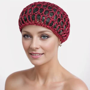 Muslim Women Turban Cap Hijab Mesh Crochet Hair Net Night Hair Accessories Polyester Fashion Multifunction