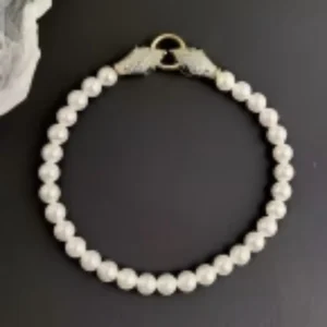 Muxcor Factory Women’s Vintage Style Classic Beaded Charm Copper Glass Bead Zircon Snake Wedding Fashion Bracelet