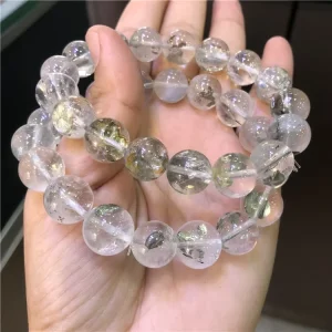 Natural Azurite 8mm 10mm 12mm Round Bead Bracelet Fashion Crystal Jewelry Birthday Gift for Women