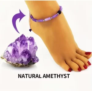 Natural Beaded Anklet Boho Style Anklet Earrings Bracelet Yoga Foot Jewelry Decoration N2604245