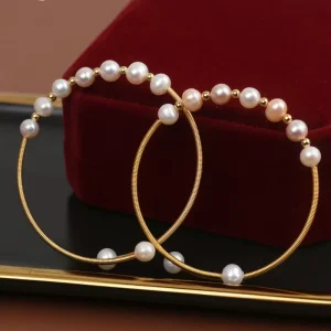Natural Freshwater Pearl Adjustable Colored Pearl Bracelet DIY Handmade Bracelet