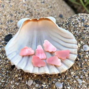 Natural Pink Mother of Pearl Jewelry Used for Making Jewelry Pendants Natural Stone Pink Shell Mother of Pearl