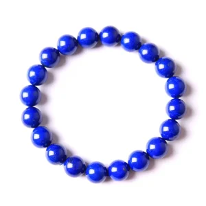 Natural Stone Bead Bracelet Afghan Lapis Lazuli Bracelet Jewelry