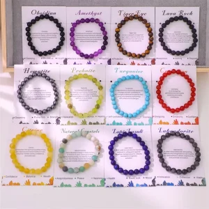 Natural Stone Bracelet Beads and Crystal Bracelets