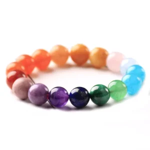 Natural Stone Bracelet Pink Crystal Amethyst Aquamarine Jewelry Fashion Gift Giving