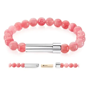Natural Stone Colorful Beaded Rhinestone Handmade Accessories Message Beaded Bracelet Jewelry