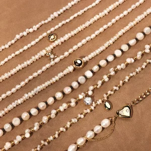 Necklaces Pearl New Trendy Fashion Design Arrival High Quality Plated Pendant Necklaces for Women Accessories