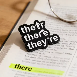 New Arrival Black White Metal Craft Pins Funny Cute Cartoon Soft Enamel Pin Souvenir Gift Custom Lapel Pin Letter