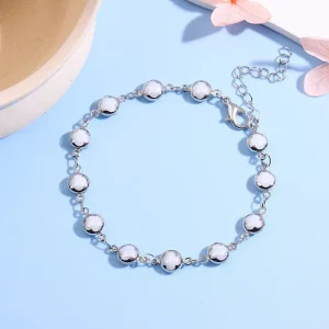 New Arrival Bronze Simple Seed Beads Trendy Fashion Crystal Colorful Bracelet Jewelry