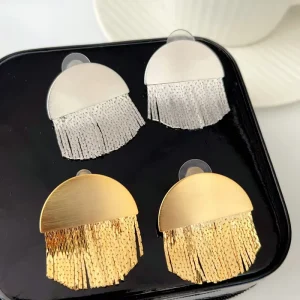 New Arrival Chain Tassel Earrings for Woman Fashion Jewelry