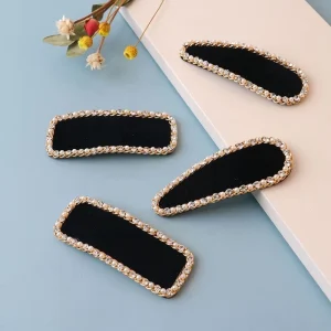 New Arrival Fashion Elegant Luxury Women Girls Hair Accessories Rhinestones Hair Clips